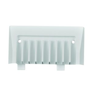 ATTWOOD 1439F1 VENT-END CAP(WHITE); End Section; For 4 Inch Inside Diameter Ventilation Systems Using One Or More 1348 Collector Boxes; Hull Mounted Modular Vent; White; Plastic; With #8 Fasteners; ABYC Standard Approved