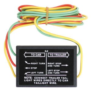 BUYERS PROD 5423203 TAILLIGHT ADAPT; Vehicle Lighting System Powered; Converts Vehicle With a 3 Bulb System To a Trailer 2 Bulb System; 6 Amp