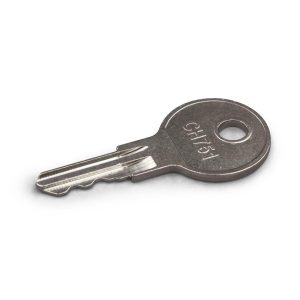 B&B MOLDERS 94152 751 REPL KEYS; Replacement Key For Locking Hatch; For Key Code CH751; Set Of 2; B&B Cross Reference 751-A