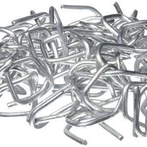 DR.SHRINK DS-050 1/2FT BUCKLES 100 PER BAG; Used In Conjunction With The Strapping And Tension Tool To Create A Tight And Secure Cover; 1/2 Inch Length; Single