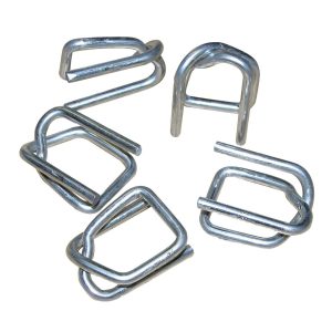 DR.SHRINK DS075 3/4FT BUCKLES 100 PER BAG; Used In Conjunction With The Strapping And Tension Tool To Create A Tight And Secure Cover; 3/4 Inch Length; Single