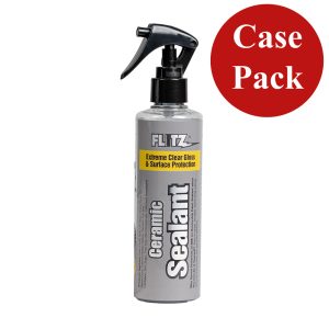 FLITZ CS 02908CASE SEALANT SPRAY BOTTLE W/MICROFIBER POLISHING CLOTH - 236ML/8OZ (CASE OF 6)