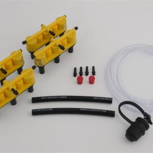 FLOW-RITE MP2000 QWIK-FILL 2 BATTERY KIT, Use To Fill Battery Cells With Water; Fits 12 Volt Marine Deep Cycle Batteries Group 24 To 31; Bulb Type; Fills 2 Batteries From A Single Remote Location With Simple Hand Pump Operation