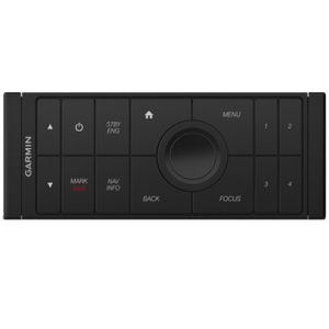 GARMIN 010-02011-01 GRID 20 MFD REMOTE HORIZONTAL, For Use With Remote Access And Control Of Your Entire Garmin Marine System; Horizontal Orientation; It Features 360-Degree All-In-One Joystick With A Rotary Knob And Push-To-Select Button
