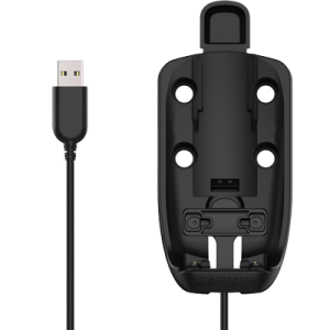 GARMIN 010-12525-00 POWERED MOUNT INREACH; Powered Mount For inReach Explorer+ And SE+ Brand GPS Device; Uses The AMPS Mounting Pattern And Includes An Integrated Cable With USB Connection; Designed For 1-Handed; Black