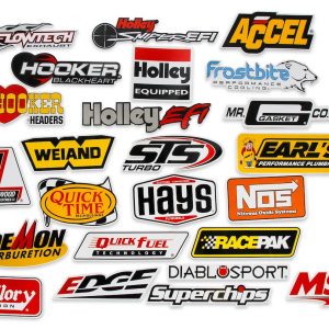 HOLLEY 36-462 DECAL - HOLLEY GO FAST STICKER PACK