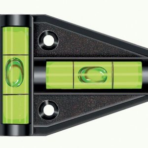 HOPKINS 09615 CROSS CHECK LEVEL; Bubble; Cross Check/ Side-to-Side and Front-to-Rear; Magnetic and Bolt-On; Single