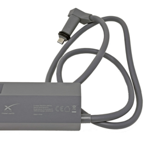 KVH 19-1240-01 STARLINK-TO-TRACNET HUB ETHERNET AD; For Use With Rectangular StarlinkAnd High Performance StarlinkAntenna; Used to Connect A Device Directly To Starlink Router For A Wired Connection; RJ45 Female Port x USB-C Proprietary Connector