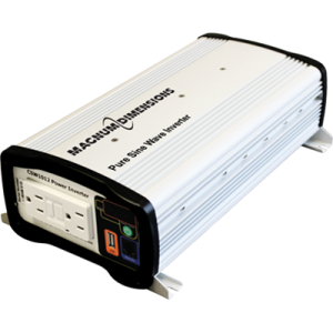 MAGNUM CSW1012 1000W PURE SINE INVERTER, Inverts 12.5 Volt DC To 120 Volts AC; 1000 Watt Continuous Output Power/ 2000 Watt Surge; 8.3 Ampere Output; More Than 90 Percent Optimum Efficiency; GFCI Outlet