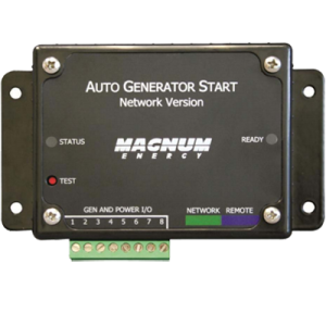 MAGNUM ME-AGS-N AUTO GENERATOR START, Use To Set Multiple Parameters For Starting And Stopping The Generator; Compatible With Most Major Generators And Portable Generators With Electric Start; Network Version