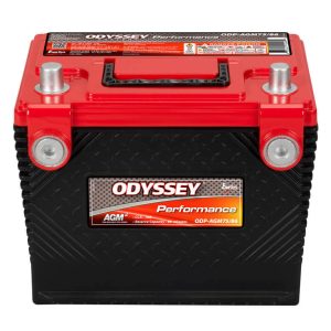 ODYSSEY ODP-AGM7586 75/86-705; 72 BCI Group Size; 12 Volt; 708 Cold Cranking Amps/ 1100 Pulse Hot Cranking Amps; Standard Post Top And Threaded Side Terminal; 9-1/2 Inch Length; 6.8 Inch Width; 7.9 Inch Height
