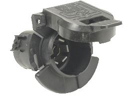 POLLAK 11916 7-WAY SOCKET; 7-Way RV OEM Replacement Socket; Twist And Lock