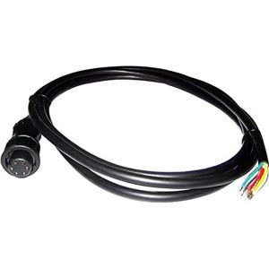 RAYMARINE E55054 SEATALK/ALARM OUT CABLE 1.5M; For Use With E-Classic And G-Series Multi Function Display; 5 Foot Length; 6-Pin Twist Lock Connector To Wire Leads