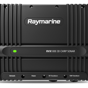 RAYMARINE E70511 SOUNDER MODULE RVX1000 3D CHIRP; Use For Superior Target Definition And Enhanced Sensitivity And Delivers Best-In-Class Fish Finding And High-Resolution CHIRP Sonar Imagery To Raymarine Chart Plotter Displays