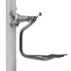 SCANSTRUT LMM-1 SELF-LEVELLING RADAR MOUNT, For Use With Garmin/ Raymarine/ B&G/ Humminbird/ Lowrance/ Nobeltec/ Sitex/ Simrad Radar Antenna(Refer Document Section For Compatible Brand Models); Self-Levelling; Mast Mount; Aluminum