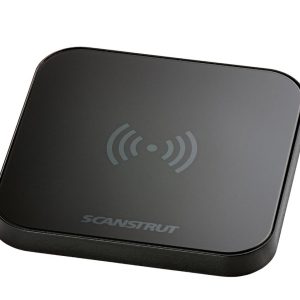 SCANSTRUT SC-CW-14G MAGNETIC WATERPROOF WIRELESS CHARGE Qi2 Charging Pad; 15 Watt Output; 12/ 24 Volt Input Voltage; Square; Without Adapter; Black; 2.4 Inch Length x 2.4 Inch Width; IPX6 Waterproof; Magnetic Grip