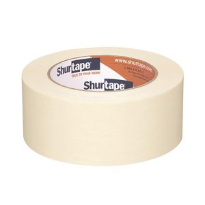 SHURTAPE 120407 CP 105 NAT-48MM X 55M-24 RLS; General Purpose Grade; Used For Non-Critical Bundling And Labeling Applications; 1.88 Inch Width x 60 Yard Length; Natural; Rubber Adhesive With Crepe Paper Backing; Single