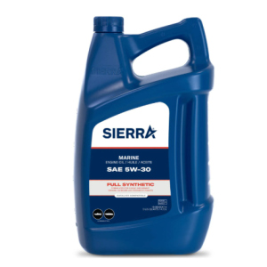 SIERRA 18-9558CAT-4 5W-30 FULL SYNTHETIC FC-WCAT (5 QT); SAE 5W-30; Full Synthetic; 5 Quart Jug; Single; For Turbo Inboards