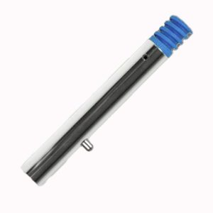 SWOBBIT SW66610 ACME THREADED TO UNI-SNAP ADAPTER; Use To Connect Perfect PoleExtension Handles With A Standard ACME Threaded Product; Blue; Aluminum Body; Glass Filled Nylon Tip