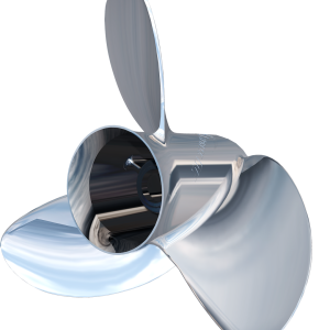TURNING POINT 31511120 15.6X11 EXPRESMACH3OS 3B LH SS PROP; Outboard; 15.6 Inch x 11 Inch Prop Size; 15.6 Inch Diameter; 11 Inch Pitch; 3 Blade; Left Hand Rotation; Stainless Steel; Hub Kit Is Needed Based On The Horsepower