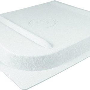 VALTERRA A77018 P SERIES SCRN DOOR SLIDE; Replacement For Phillips/ Creation and Other Brand Screen Doors; 11-11/16 Inch Height x 11-7/8 Inch Width; Without Stop; White; Plastic