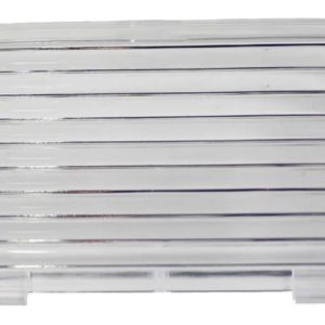 VALTERRA DG71260VP CLEAR LENS STD PLIGHT, Replacement Lens For Diamond Group DG52723VP/ DG52724VP/ DG52725VP/ DG52726VP/ DG52728VP/ DG52729VP/ DG71253VP/ DG71254VP/ DG71255VP/ DG71256VP Standard Porch Light; Rectangle; Clear; Acrylic; Snap-On