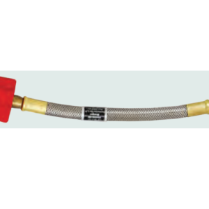 AP PRODUCTS MER425HSS-15P2 THERMO PIGTAIL RED 2PK, For Connecting Propane Cylinders To The Propane Regulator; Female QCC (Quick Check Connector) Type 1 Connection x 1/4 Inch Male Inverted Flare; With Thermal Protection; 15 Inch Length