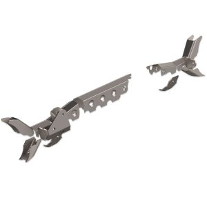 ARTEC JK4455 Axle Housing Truss; Apex; For Dana 44; Over The Top; Weld On; Steel; With Front Axle Truss/ Front Lower Control Arm Skids/ Inner C Gussets/ Heavy Duty Raised Trackbar Bracket
