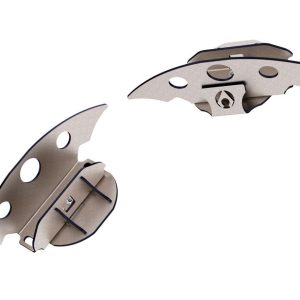 ARTEC TJ2015 Coil Spring Perch; Eliminates Bowing Springs Caused By The OEMs Angled Perches; Rear; Weld On; Steel; With Standard Bridge/ Weld On Truss Flange/ 8 Bolts And Nuts