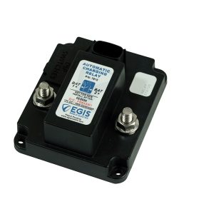 EGIS 7610 PROGRAMMABLE ACR AUTOMATIC CHARGING Allows Charging Of Two Independent Battery Banks From A Single Charging Source; 8 To 18 Volt DC; Remote Switch; 160 Amp; 3.36 In Length x 3.98 In Width x 2.12 In Height; With Deutsch Harness