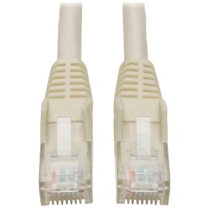TRIPP LITE N201-050-WH CAT-6 Gigabit Snagless Molded Patch Cable (50ft)