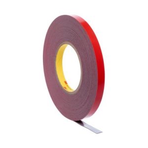 3M 06385 NAMEPLATE REPAIR TAPE; Double Sided Tape; Roll; 3/16 In X 15 Foot; Gray