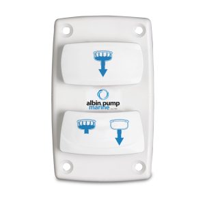 ALBIN 07-66-025 CONTROL SILENT ELECTRIC TOILET ROCKER SWITCH