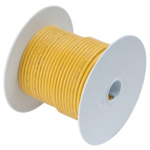 ANCOR 101050 YELLOW 18 AWG TINNED COPPER WIRE - 500