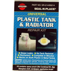 AP PRODUCTS 00290214 PLASTIC TANK/RA; Used In Plastic And Metal Tanks; 30 Gram Kit; With Epoxy Pouch/ Fiberglass Cloth/ Sandpaper/ Application Brush