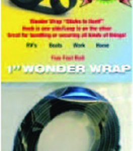AP PRODUCTS 006205 WONDER WRAP 5; 5 Foot Length x 1 In Width; Black