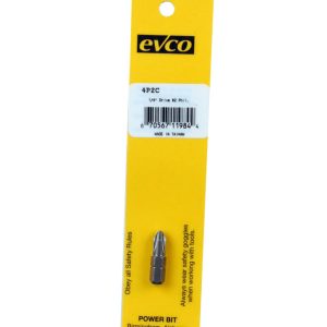 AP PRODUCTS 009-4P2C PHILLIPS INSERT BIT 1/4; #2 Point Size/ 1/4 In x 1 In Bit Size; Phillips Power Bit; Carded