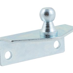 AP PRODUCTS 0100792 Multi Purpose Lift Support Bracket; Used For Mounting Gas Lift Supports; L Shaped; 10 mm Ball Stud; 3/4 In Length; 2 Holes; Set Of 2