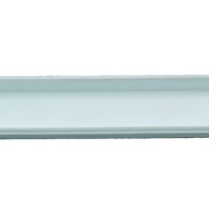 AP PRODUCTS 011-357 8FT ELIXIR SCREW COVER WHT, Used For Doors/ Trim Molding And Windows; 9/16 In Width x 8 Foot Length; Rigid Vinyl; Polar White; Elixir Style Screw Cover; Single