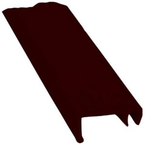 AP PRODUCTS 011-363 8FT HEHR SCREW COVER BLACK; Used For Doors/ Trim Molding And Windows; 5/8 In Width x 8 Foot Length; Rigid Vinyl; Black; Hehr Style Screw Cover; Single