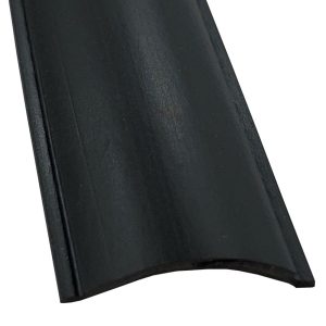 AP PRODUCTS 011-408 RADIUS INSERT MOLDING 7/8FT X 50, Used For Doors/ Trim Molding And Windows; 7/8 In Width x 50 Foot Length; Plastic; Black; Flexible Roll