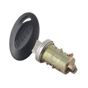 AP PRODUCTS 013-554 REPL.NON-MASTER SINGLE; Use With Bauer Entrance/ Slam/ Cam Locks; Keyed Lock; Key Code 357; Non-Master Lock Cylinder With Key; Pack Of 10