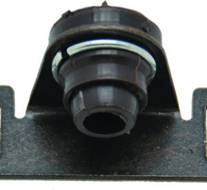 AP PRODUCTS 0130371 Access Door Latch; Use To Keep Cabinet Doors Closed; Friction; Black; Set Of 2