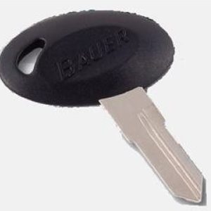 AP PRODUCTS 013689335 BAUER RV SERIES REPL KEY; Replacement Key For Bauer RV Series Door Lock; Key Code 335; With Bauer Logo