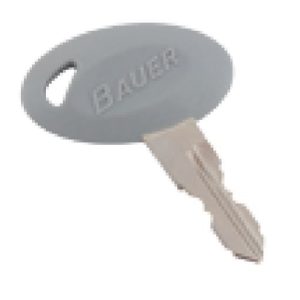 AP PRODUCTS 013689720 Key; Bauer; Replacement Key For Bauer RV 700 Series Door Lock; Key Code 720