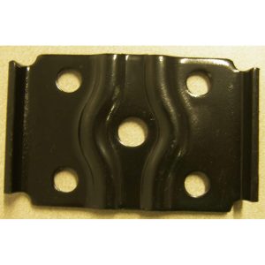 AP PRODUCTS 014-1331991 2-3/8FT UNIVERSAL TIE PLAT; Fits 1-3/4 In Width Leaf Spring; 2-3/8 In Universal Tie Plate