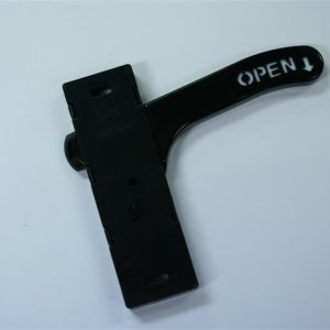 AP PRODUCTS 015201472 SCREENDOORLEVERLATCHL; Left Hand Latch; Black