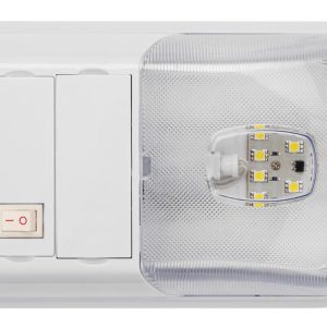AP PRODUCTS 016BL3002 016-BL3002 Interior Single Dome Light with LED Bulb