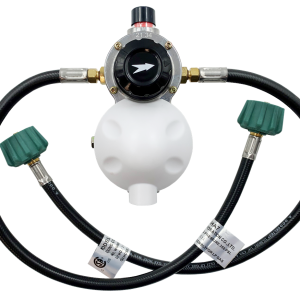 AP PRODUCTS 028606024 028-606024 Auto Changeover LP Gas Regulator with Two 24 INCH Pigtails, Cover & Mounting Bracket