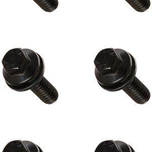 ARP 100-7507 VALVE CVR BOLT KIT; For Use With Cast Aluminum Valve Cover; 1/4 In - 20 Thread Size; Hex Style Head Type; Black Oxide; Chrome Moly; Set of 8; With Washers